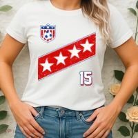 Women's US Soccer Jersey Women's T-Shirt thumb 2