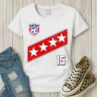Women's US Soccer Jersey Women's T-Shirt thumb 3