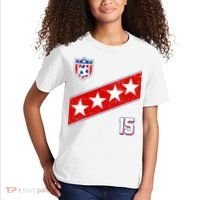 Women's US Soccer Jersey Kids T-Shirt thumb 2