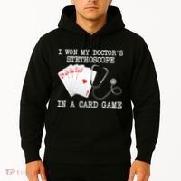 Won My Doctor's Stethoscope Hoodie thumb 2