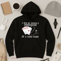 Won My Doctor's Stethoscope Hoodie thumb 3
