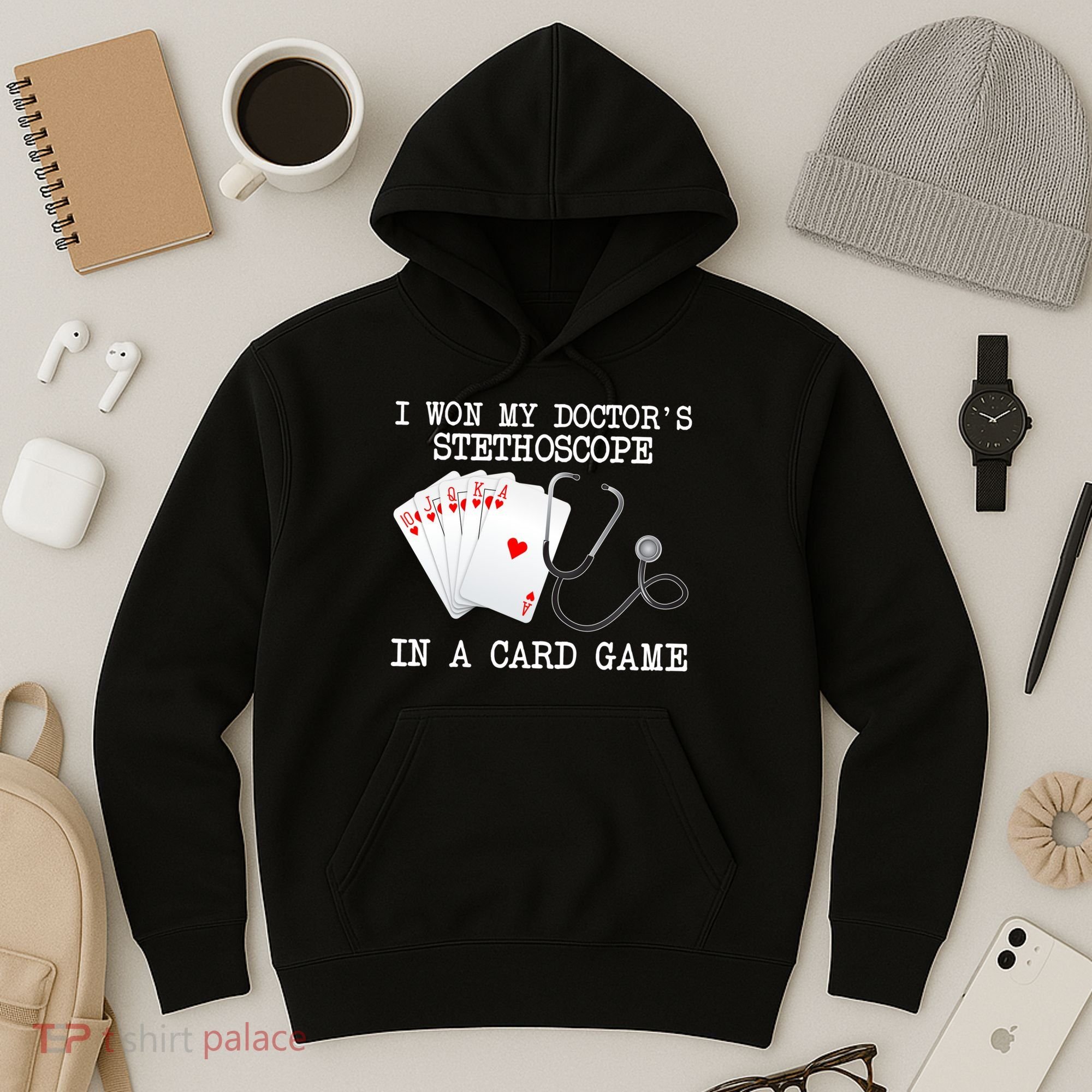 Won My Doctor's Stethoscope Hoodie