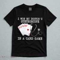 Won My Doctor's Stethoscope T-Shirt thumb 5