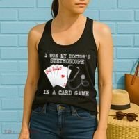 Won My Doctor's Stethoscope Women's Tank Top thumb 2