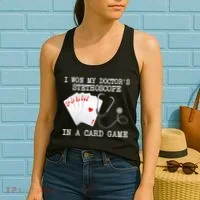 Won My Doctor's Stethoscope Women's Tank Top thumb 2