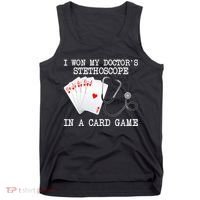 Won My Doctor's Stethoscope Tank Top thumb 0