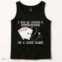 Won My Doctor's Stethoscope Tank Top thumb 2
