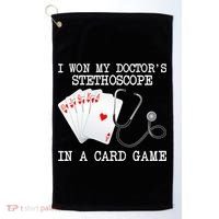 Won My Doctor's Stethoscope Golf Towel thumb 0