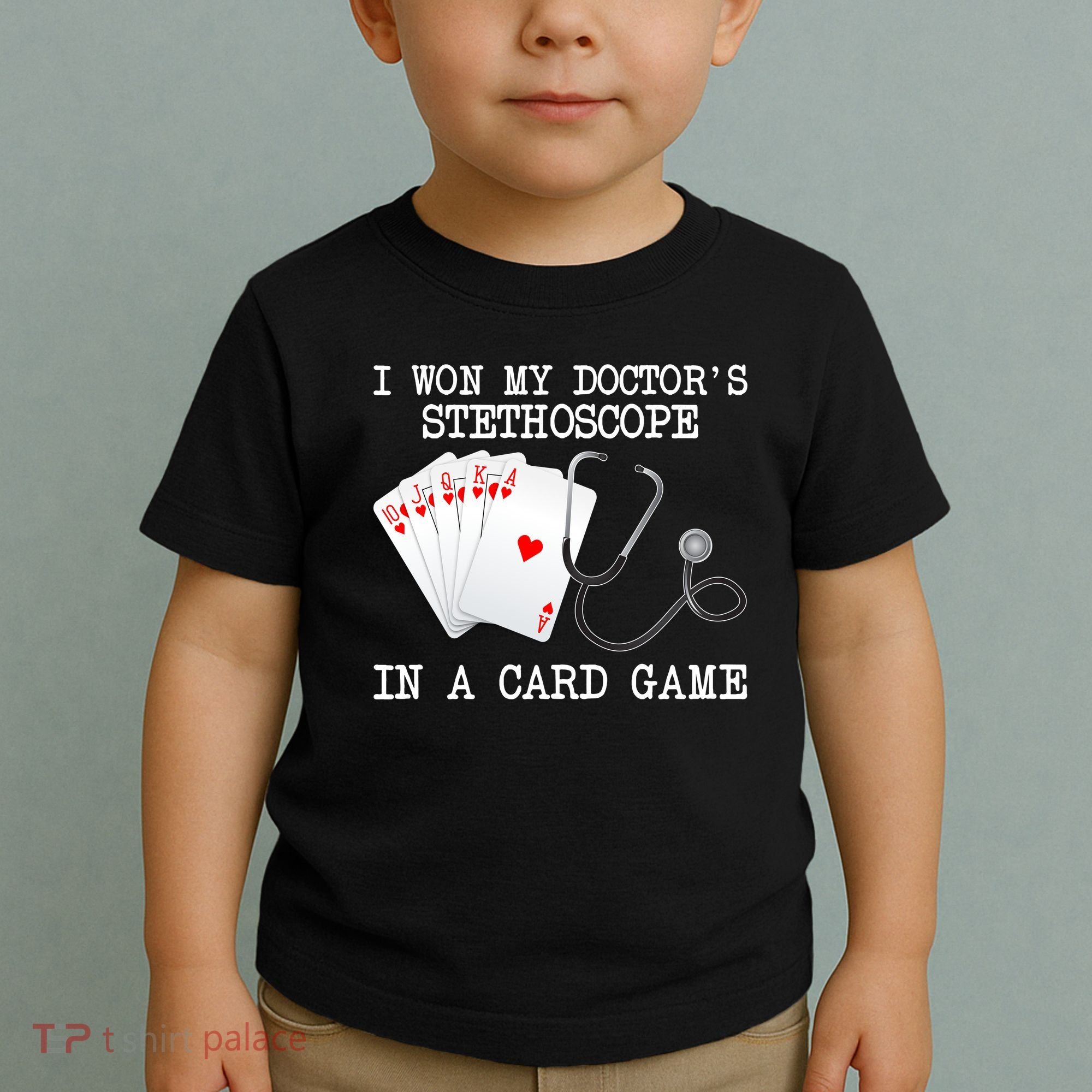 Won My Doctor's Stethoscope Toddler T-Shirt