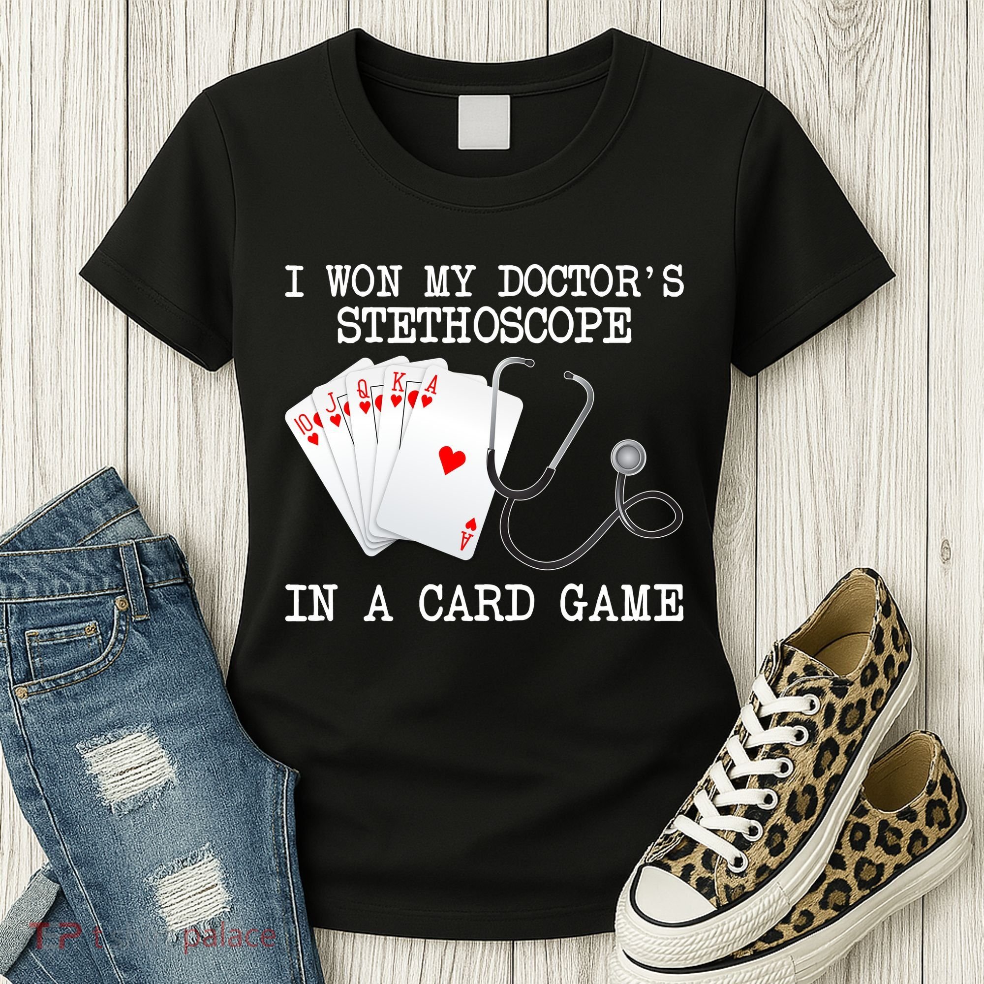 Won My Doctor's Stethoscope Women's T-Shirt