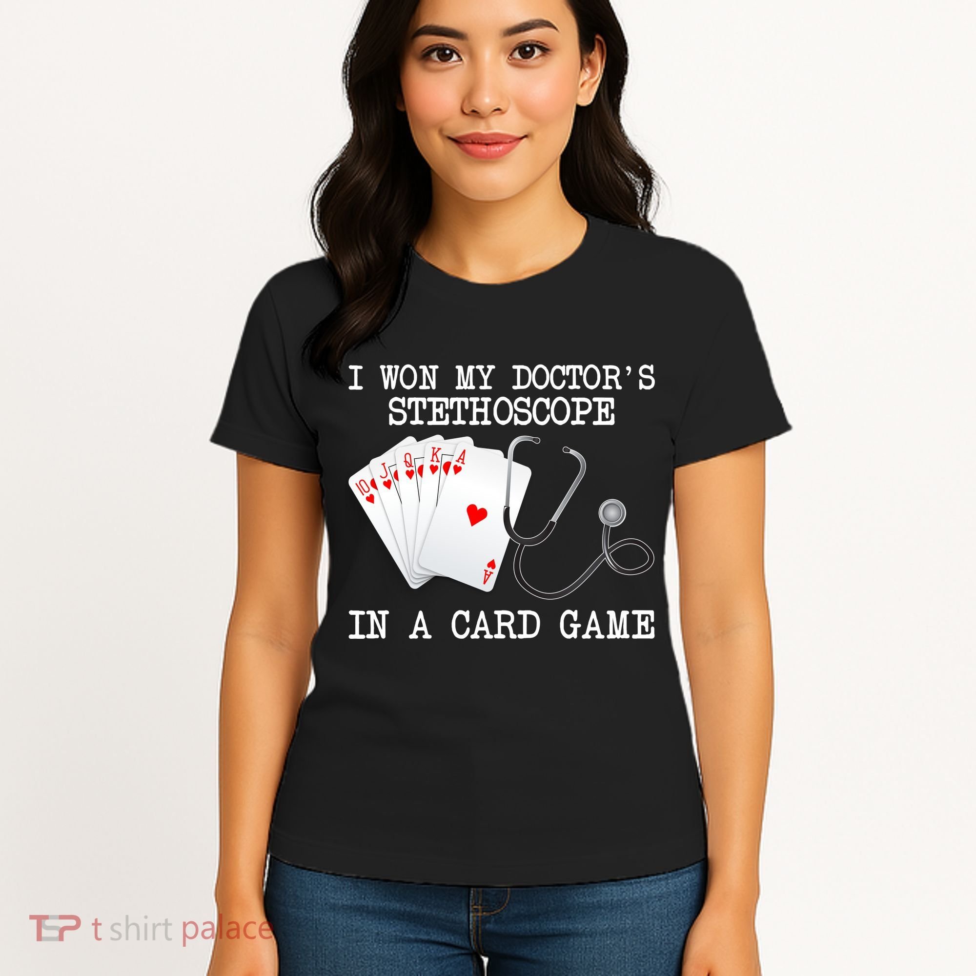 Won My Doctor's Stethoscope Women's T-Shirt