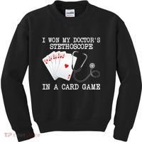 Won My Doctor's Stethoscope Kids Sweatshirt thumb 0