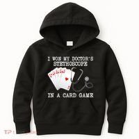 Won My Doctor's Stethoscope Kids Hoodie thumb 0
