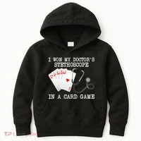 Won My Doctor's Stethoscope Kids Hoodie thumb 0