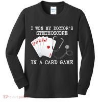 Won My Doctor's Stethoscope Kids Long Sleeve Shirt thumb 0