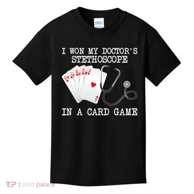 Won My Doctor's Stethoscope Kids T-Shirt