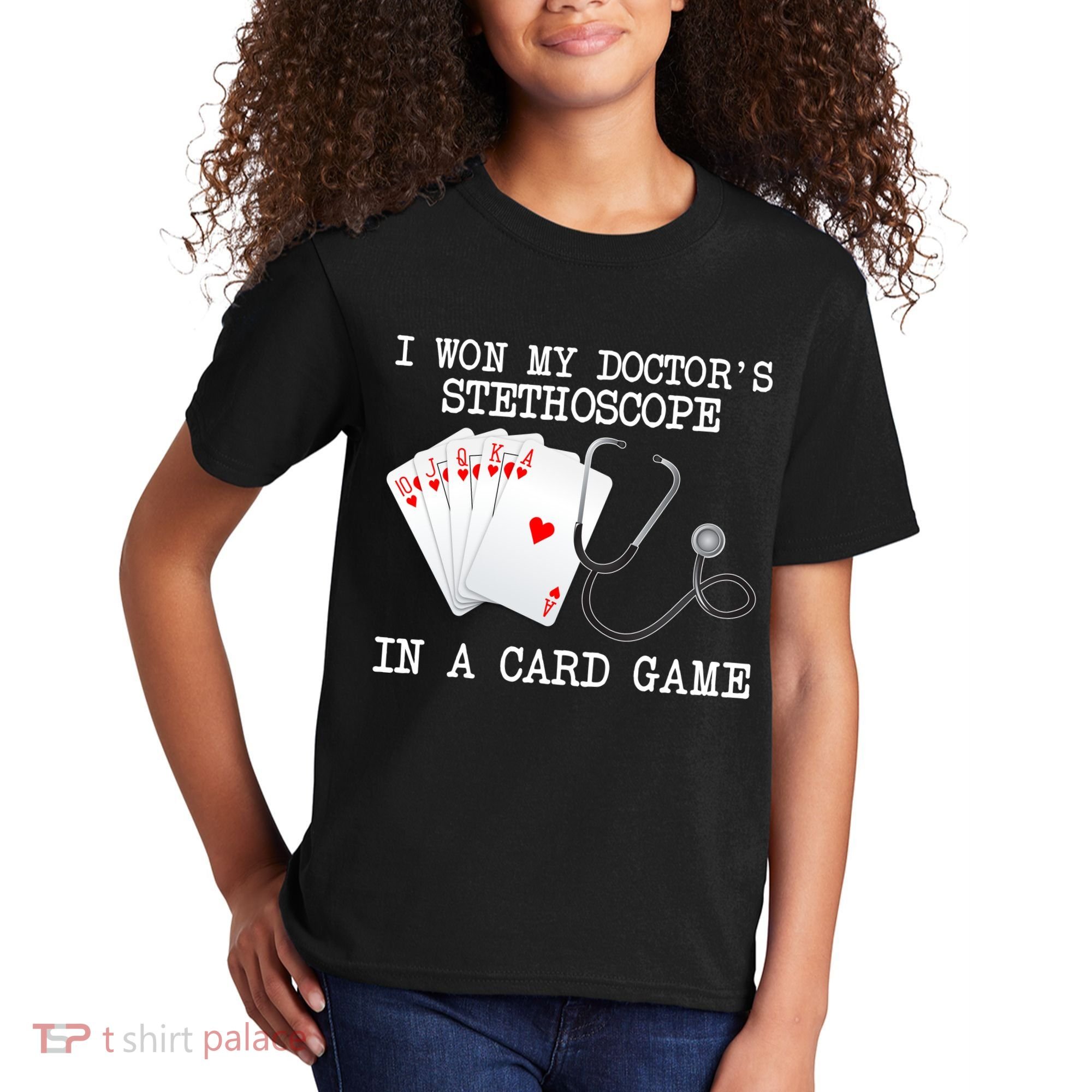 Won My Doctor's Stethoscope Kids T-Shirt
