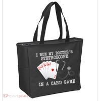 Won My Doctor's Stethoscope Tote Bag thumb 2