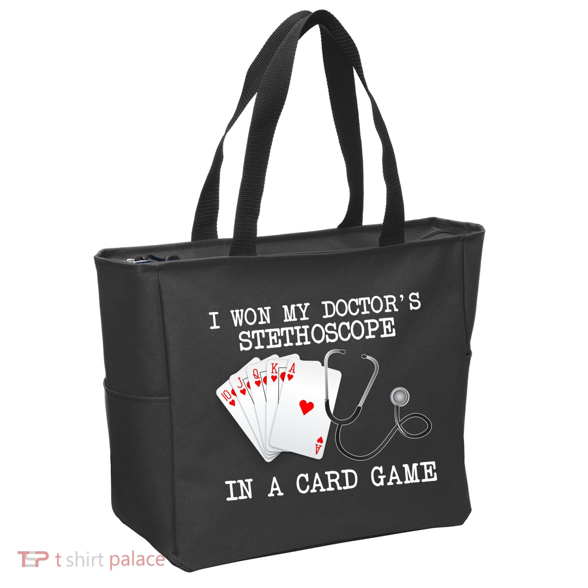 Won My Doctor's Stethoscope Tote Bag