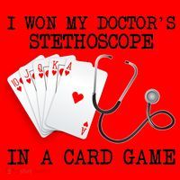 Won My Doctor's Stethoscope Santa Hat thumb 1