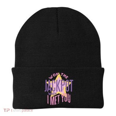 Won The Jackpot When I Met You Beanie