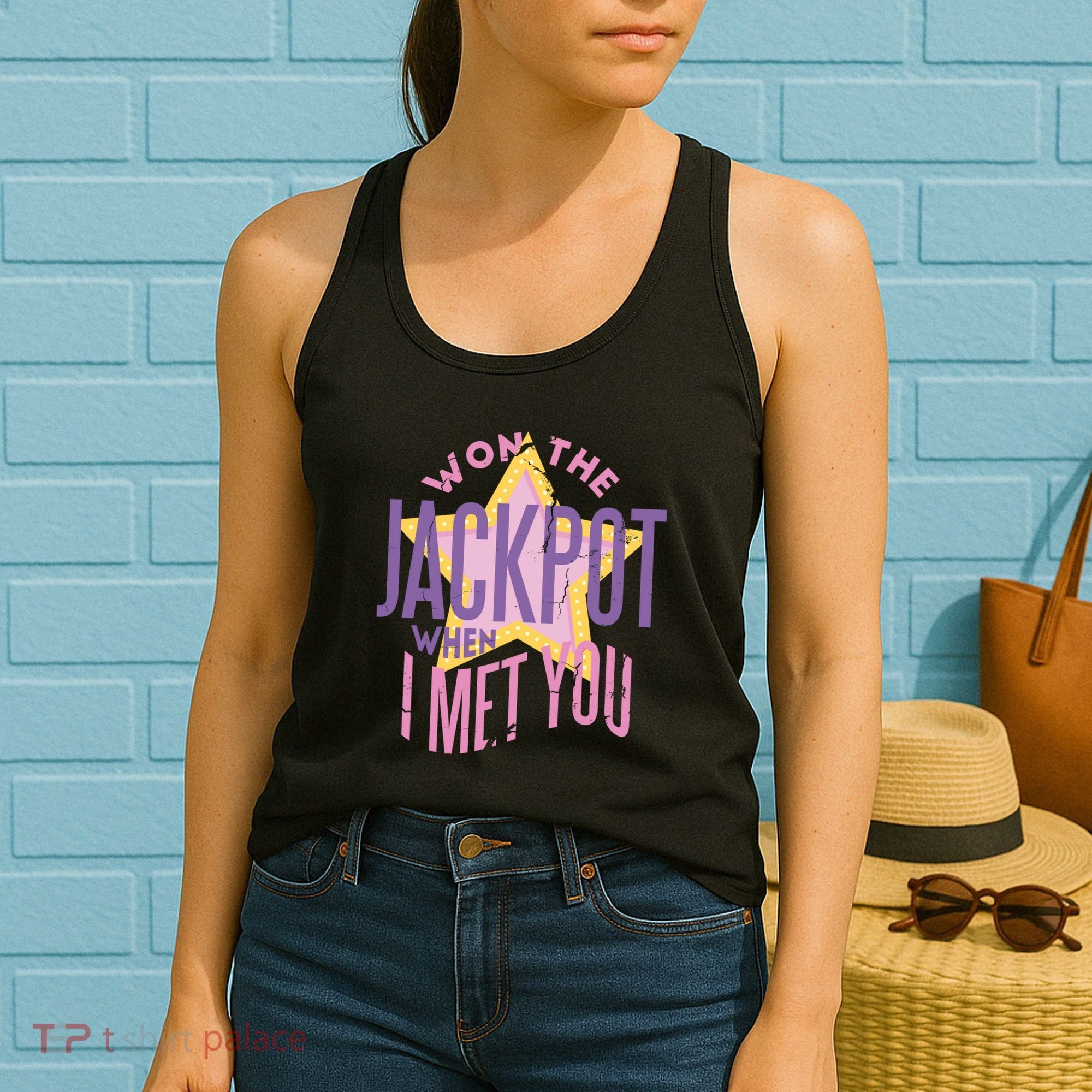 Won The Jackpot When I Met You Women's Tank Top