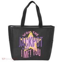 Won The Jackpot When I Met You Tote Bag thumb 0