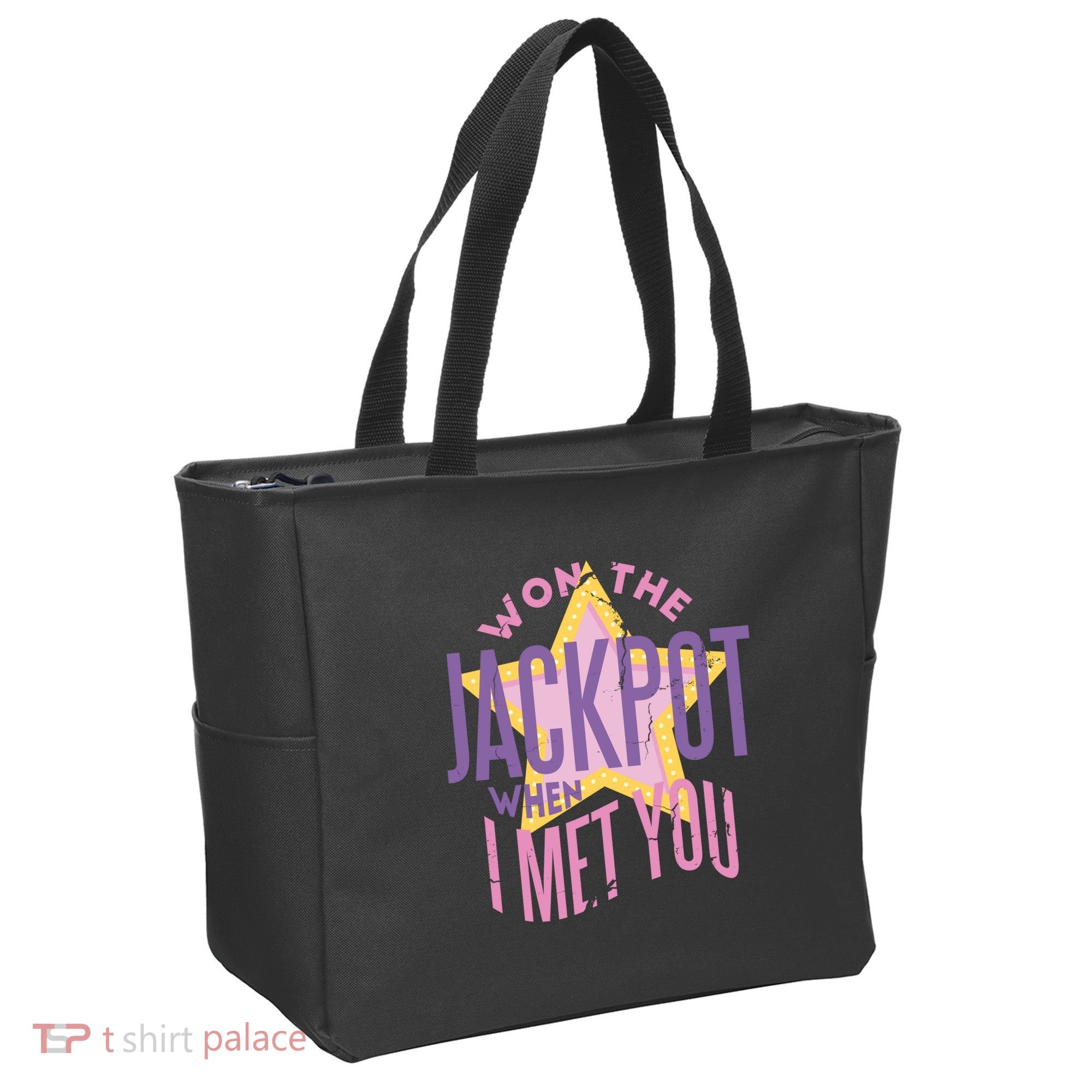 Won The Jackpot When I Met You Tote Bag