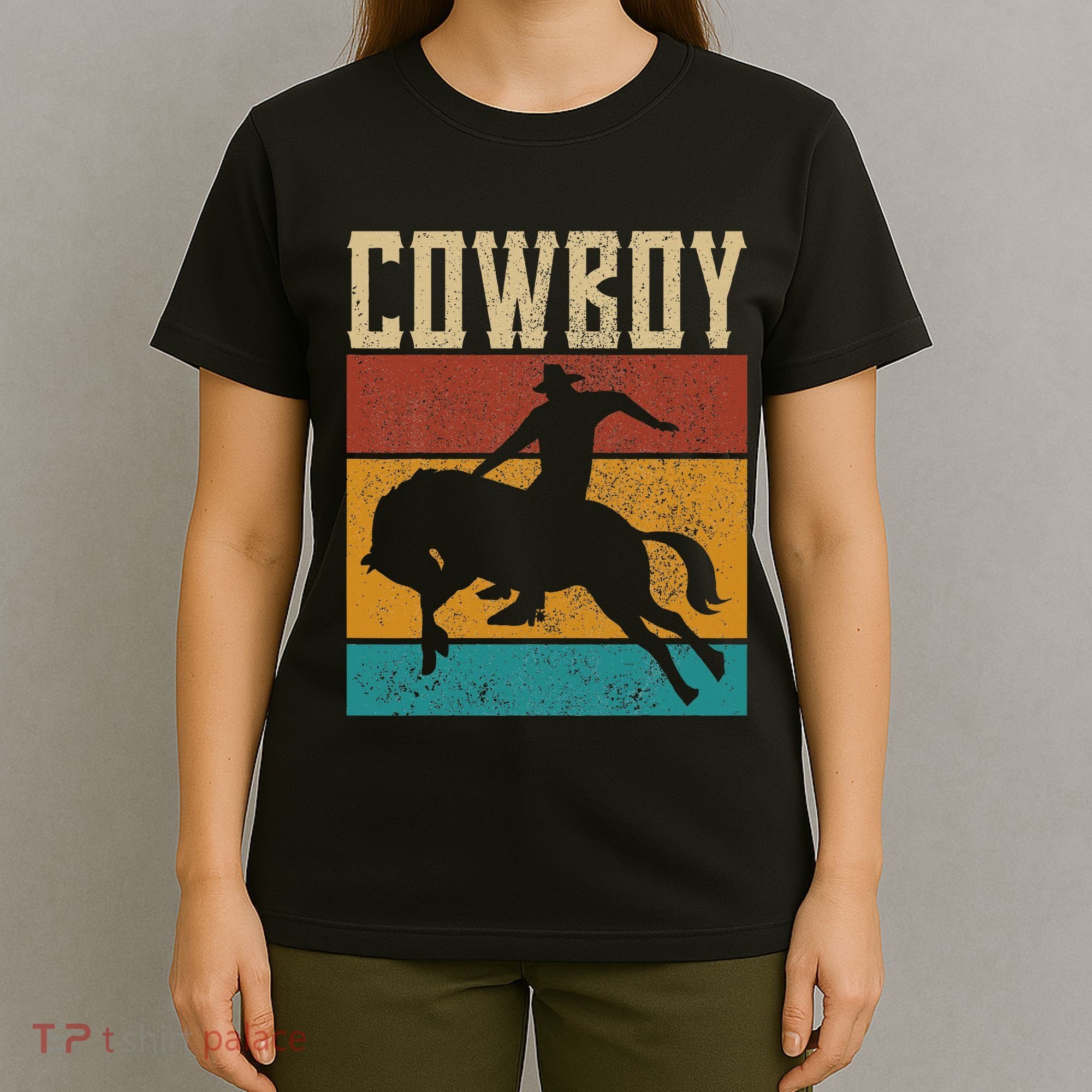 Western Outfits Nashville Country Rodeo Cowboy T-Shirt