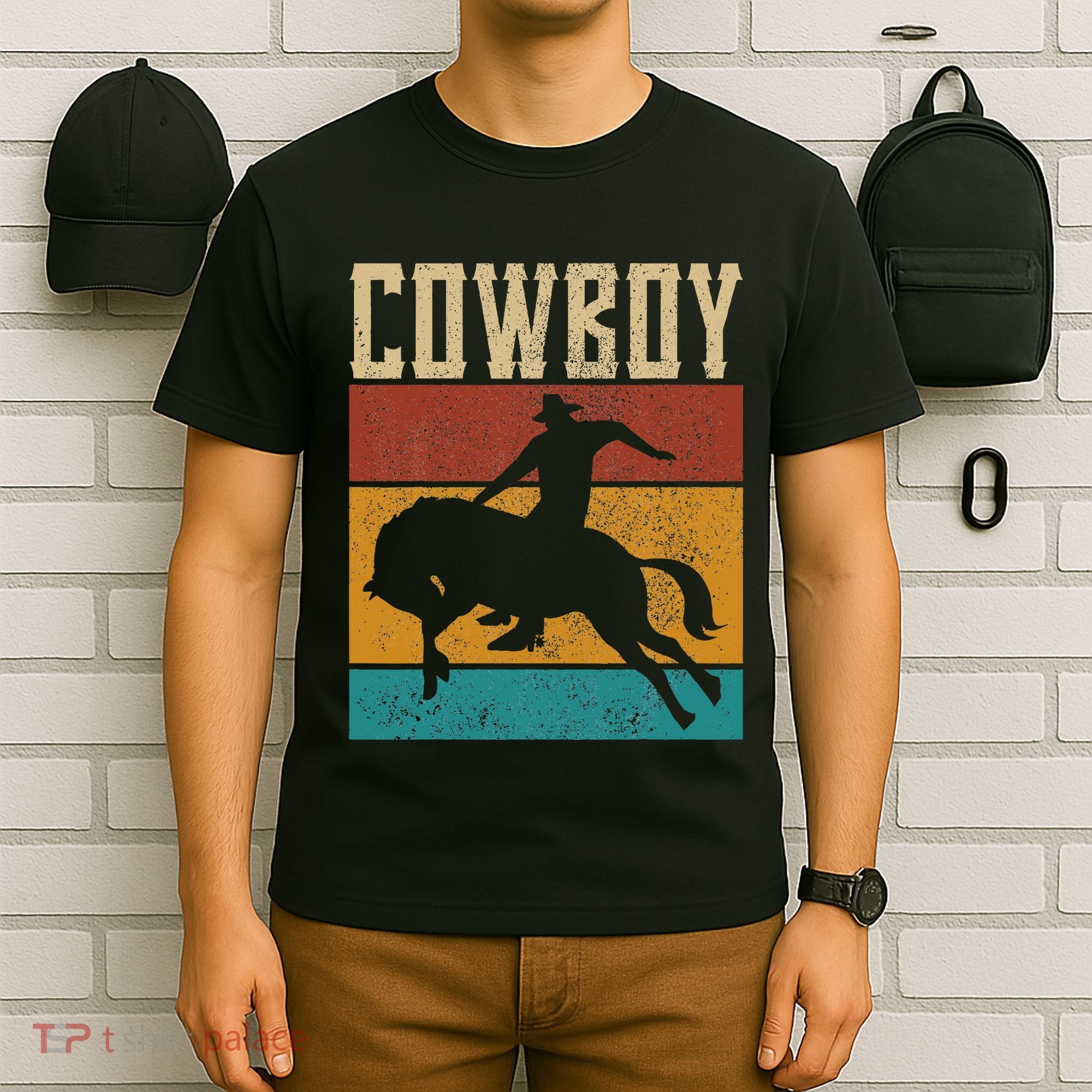 Western Outfits Nashville Country Rodeo Cowboy T-Shirt