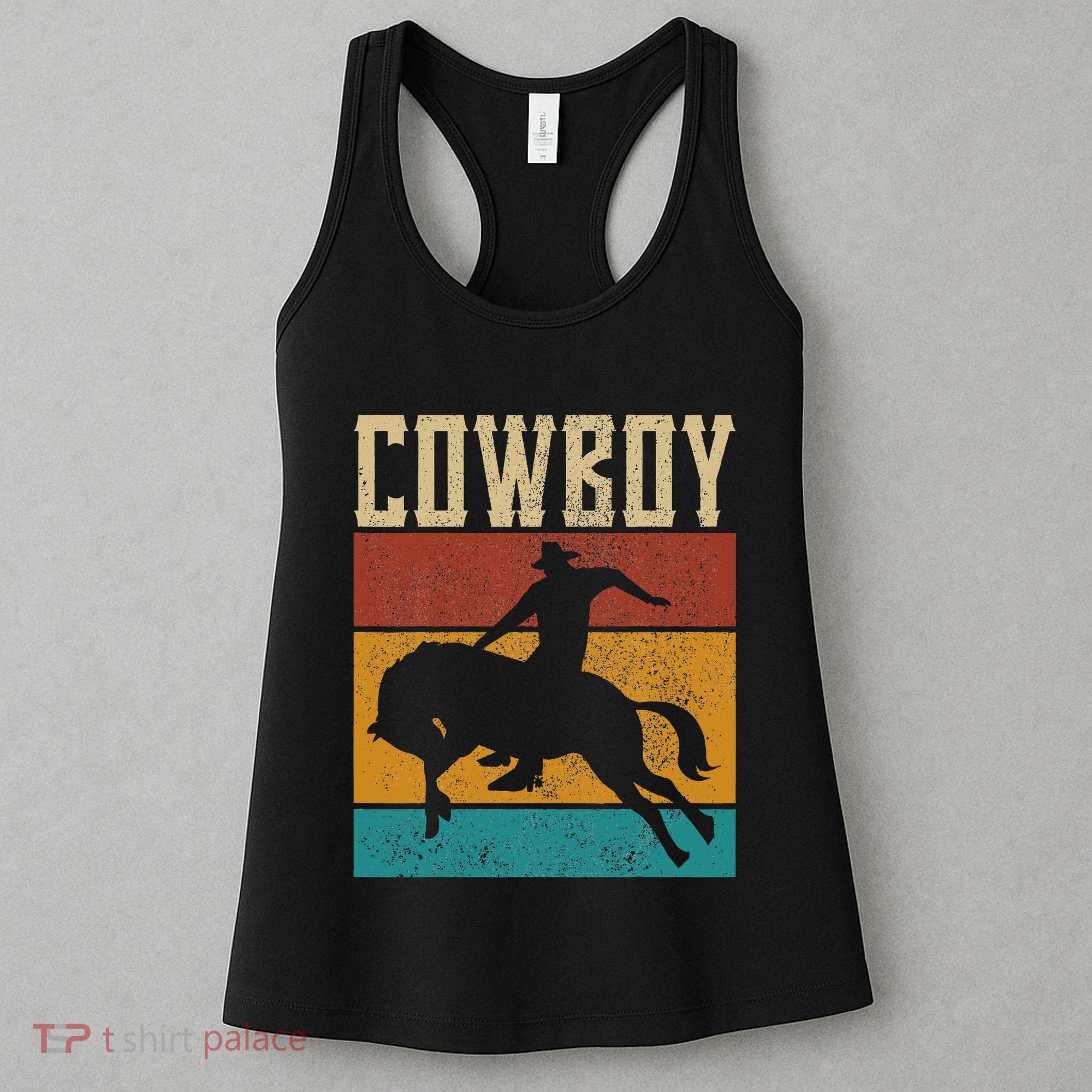 Western Outfits Nashville Country Rodeo Cowboy Women's Tank Top