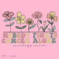 Wildflower Oncology Nurse Hem Onc Nurse Hematology Oncology Coaster thumb 2