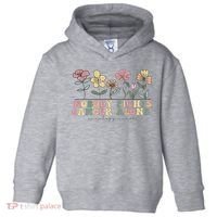 Wildflower Oncology Nurse Hem Onc Nurse Hematology Oncology Toddler Hoodie thumb 0