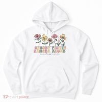 Wildflower Oncology Nurse Hem Onc Nurse Hematology Oncology Hoodie thumb 0