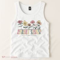 Wildflower Oncology Nurse Hem Onc Nurse Hematology Oncology Tank Top thumb 2
