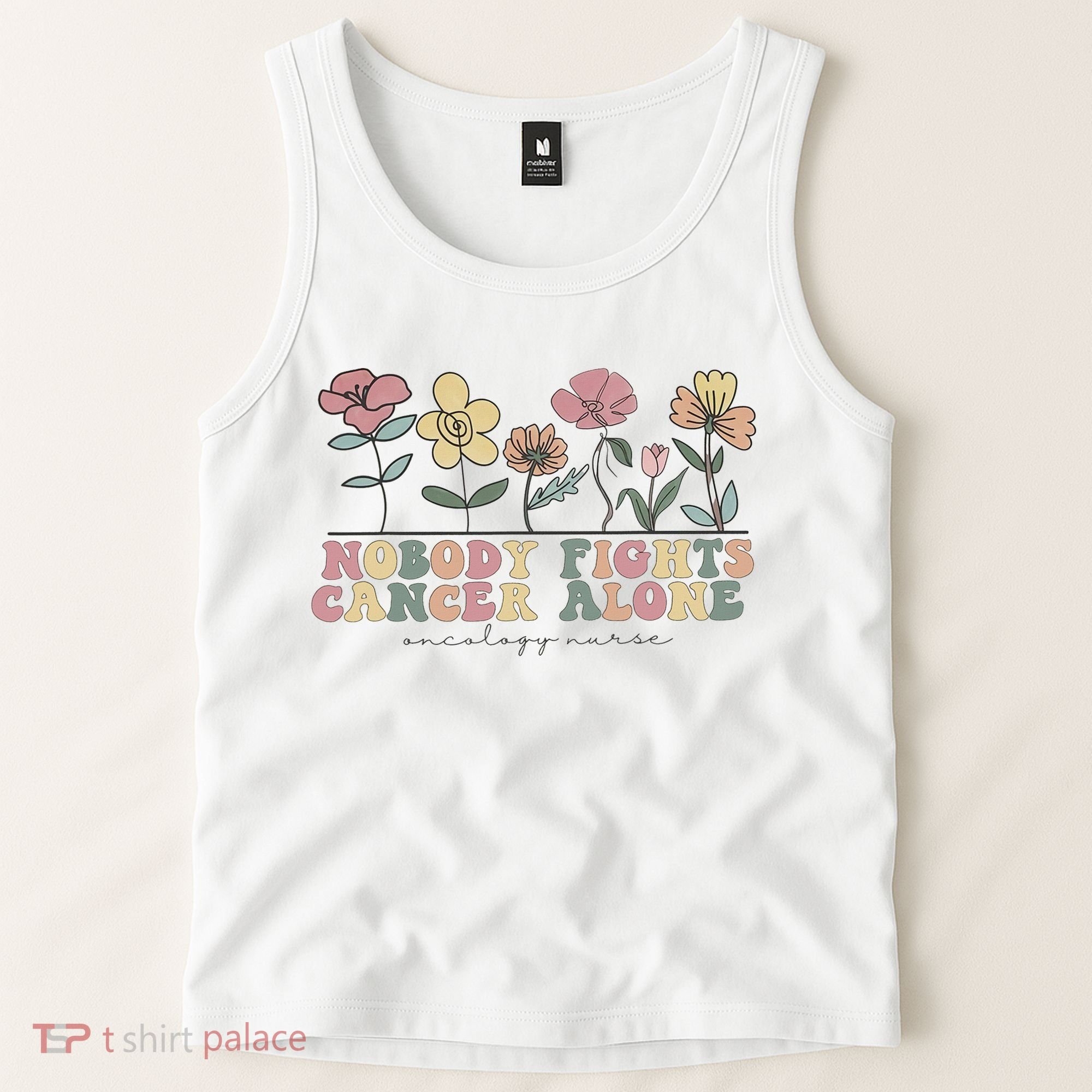 Wildflower Oncology Nurse Hem Onc Nurse Hematology Oncology Tank Top