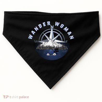 Wondar Woman Outdoors Camping Wonderer USA-Made Doggie Bandana
