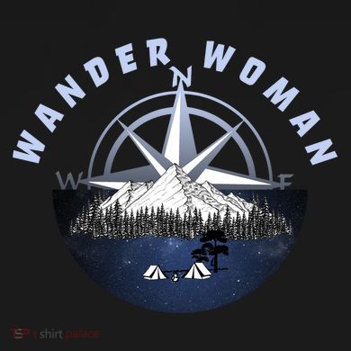 Wondar Woman Outdoors Camping Wonderer USA-Made Doggie Bandana