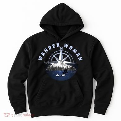 Wondar Woman Outdoors Camping Wonderer Hoodie