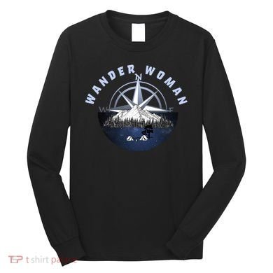 Wondar Woman Outdoors Camping Wonderer Long Sleeve Shirt