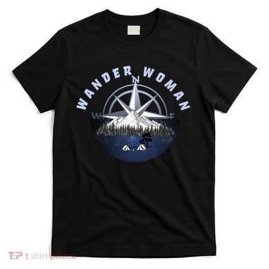 Wondar Woman Outdoors Camping Wonderer T-Shirt