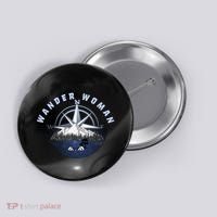 Wondar Woman Outdoors Camping Wonderer Button thumb 0