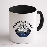 Wondar Woman Outdoors Camping Wonderer Coffee Mug thumb 1