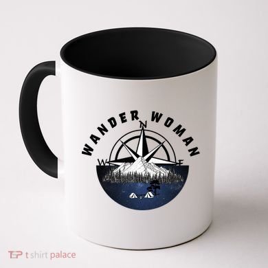 Wondar Woman Outdoors Camping Wonderer Coffee Mug