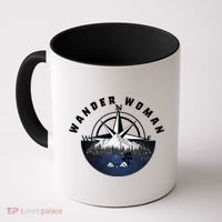 Wondar Woman Outdoors Camping Wonderer Coffee Mug thumb 0