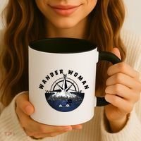 Wondar Woman Outdoors Camping Wonderer Coffee Mug thumb 3
