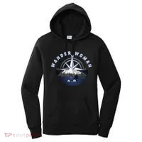 Wondar Woman Outdoors Camping Wonderer Women's Hoodie thumb 0