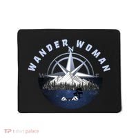 Wondar Woman Outdoors Camping Wonderer Mousepad thumb 0