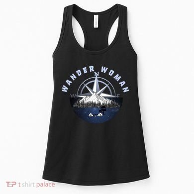 Wondar Woman Outdoors Camping Wonderer Women's Tank Top