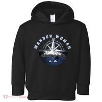 Wondar Woman Outdoors Camping Wonderer Toddler Hoodie thumb 0